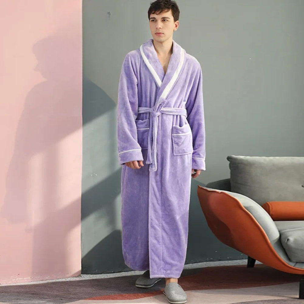 Peignoir Homme Velours