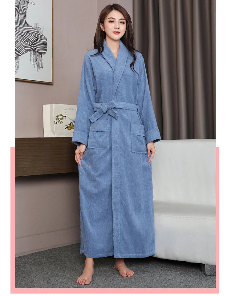 Peignoir de Bain Uni Femme