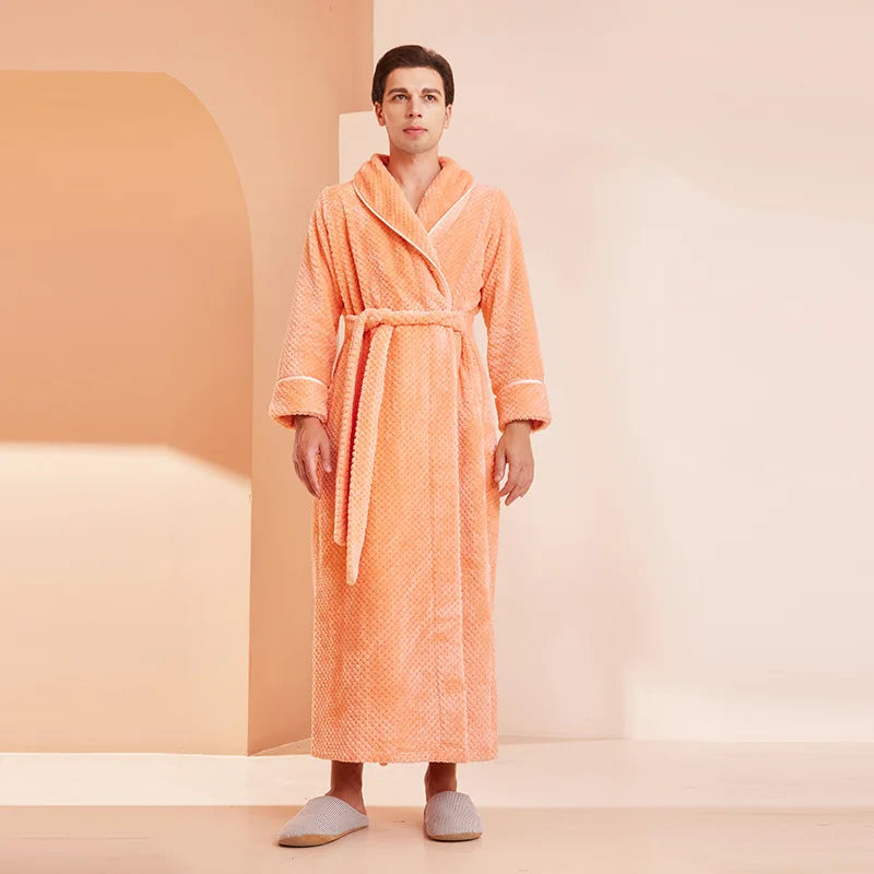 Peignoir Homme Long Uni