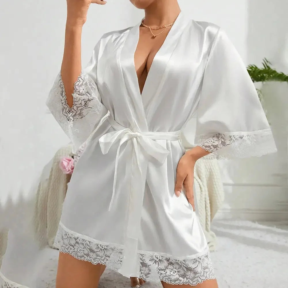 Peignoir Femme Soie