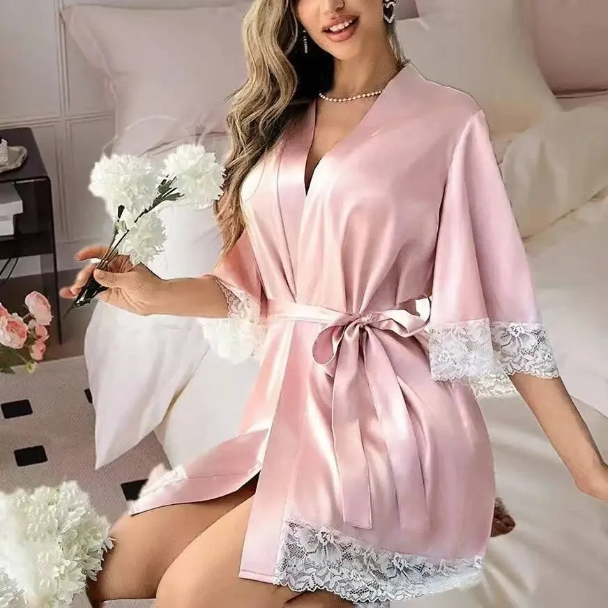 Peignoir Femme Soie
