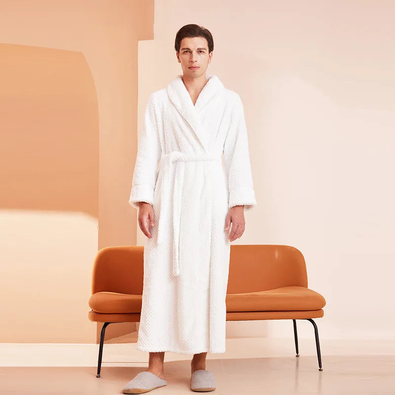 Peignoir Homme Long Uni