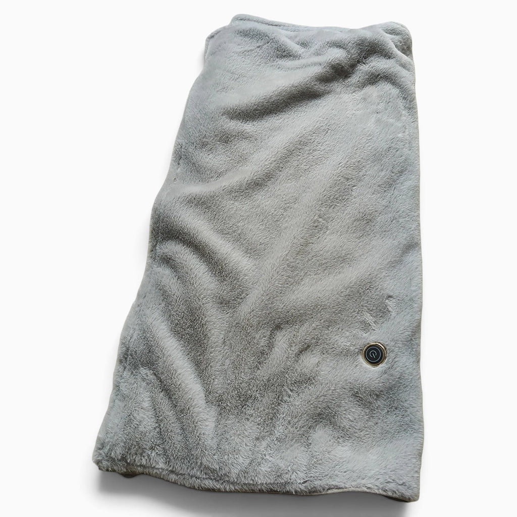 Le Prestige du Peignoir Couverture Plaid Chauffant à Manches