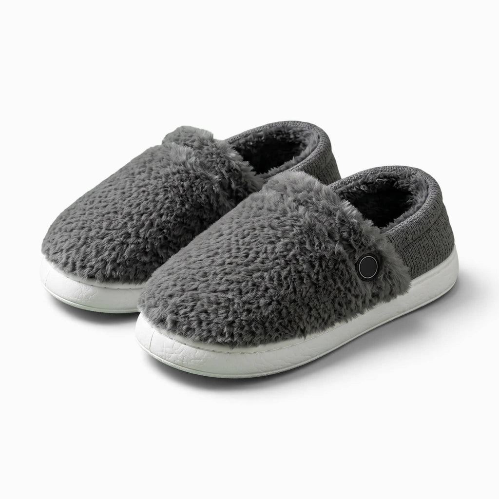 Le Prestige du Peignoir Pantoufles Chaussons Chauffant Doux