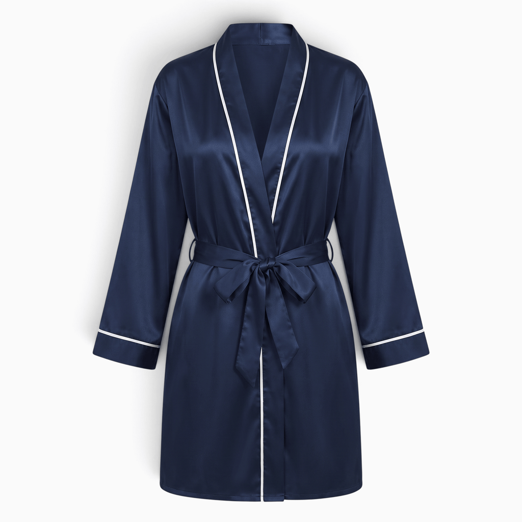 Le Prestige du Peignoir Peignoir D'intérieur Femme Élégant