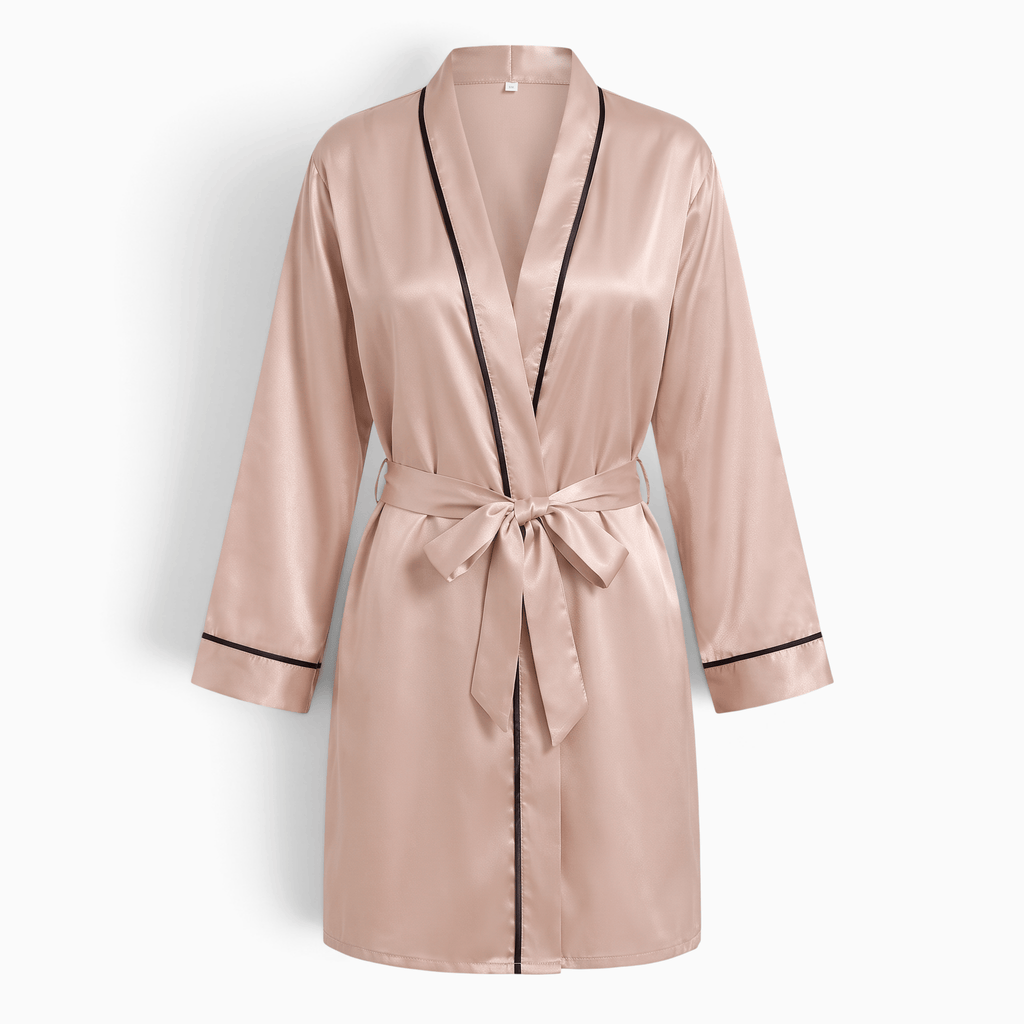 Le Prestige du Peignoir Peignoir D'intérieur Femme Élégant