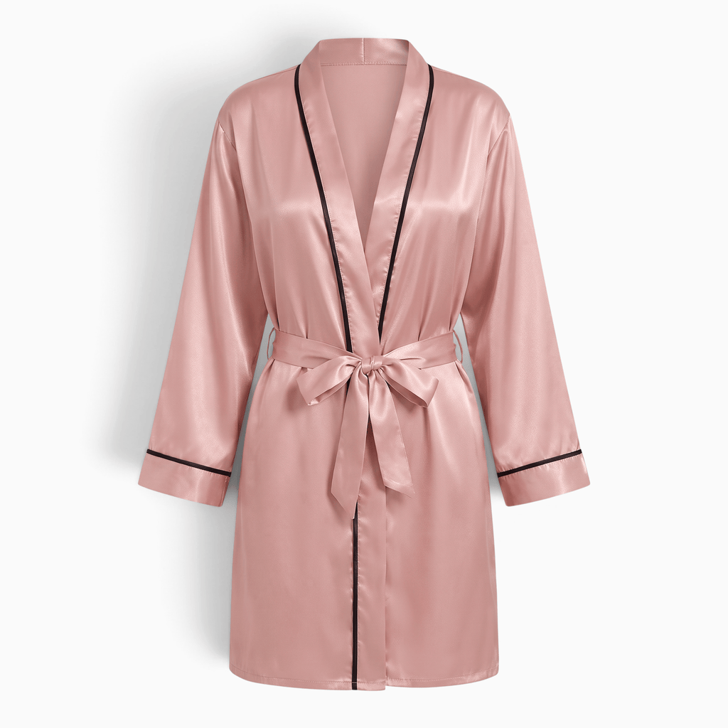 Le Prestige du Peignoir Peignoir D'intérieur Femme Élégant