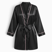 Le Prestige du Peignoir Peignoir D'intérieur Femme Élégant