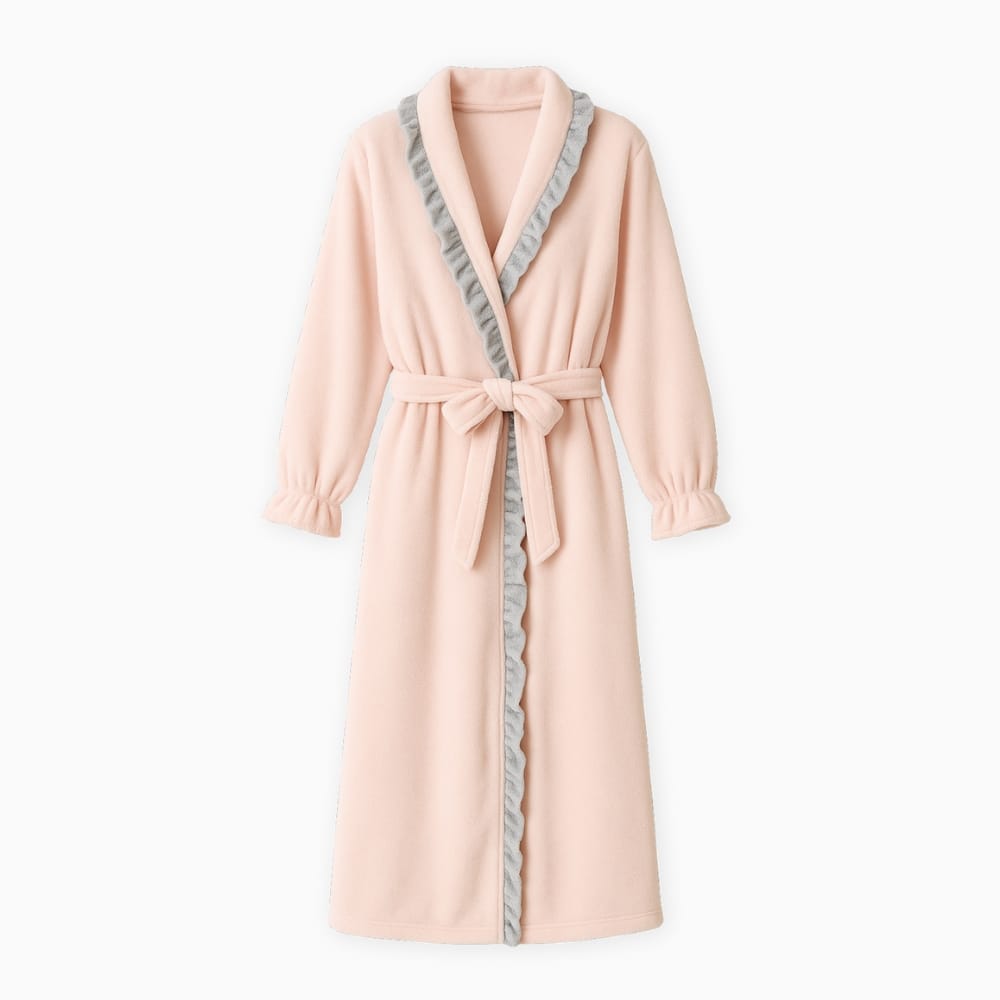 Le Prestige du Peignoir Peignoir D'Intérieur Femme Velours