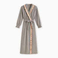 Le Prestige du Peignoir Peignoir D'Intérieur Femme Velours