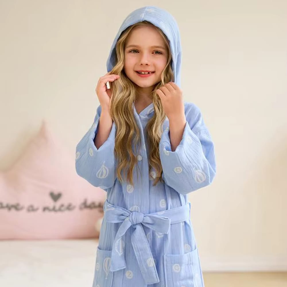 Le Prestige du Peignoir Peignoir De Bain Enfant Capuche
