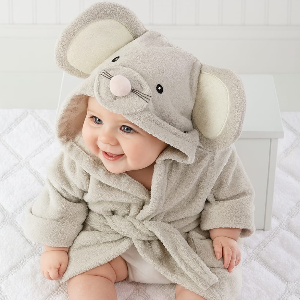 Le Prestige du Peignoir Peignoir de Bain Enfant Éléphant