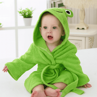 Le Prestige du Peignoir Peignoir De Bain Enfant Grenouille