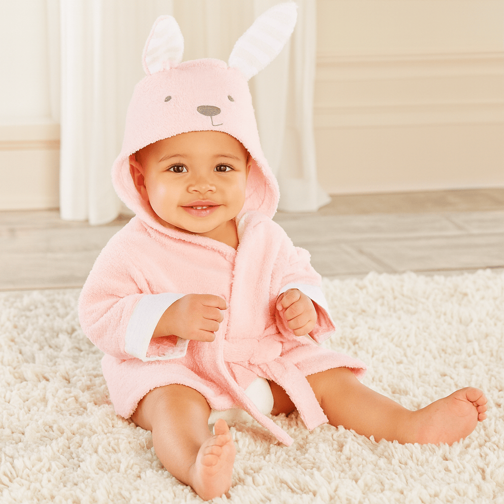Le Prestige du Peignoir Peignoir de Bain Enfant Lapin