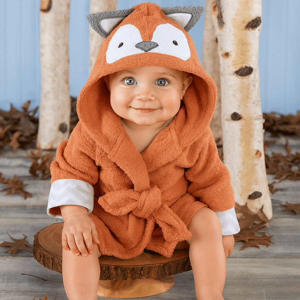 Le Prestige du Peignoir Peignoir de Bain Enfant Renard