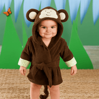 Le Prestige du Peignoir Peignoir de Bain Enfant Singe