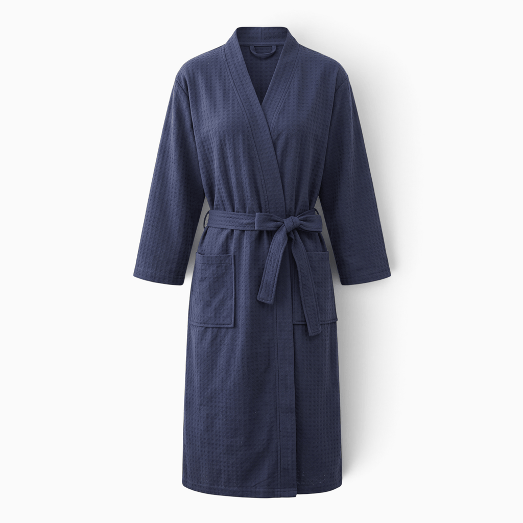 Le Prestige du Peignoir Peignoir de Bain Femme Gaufré