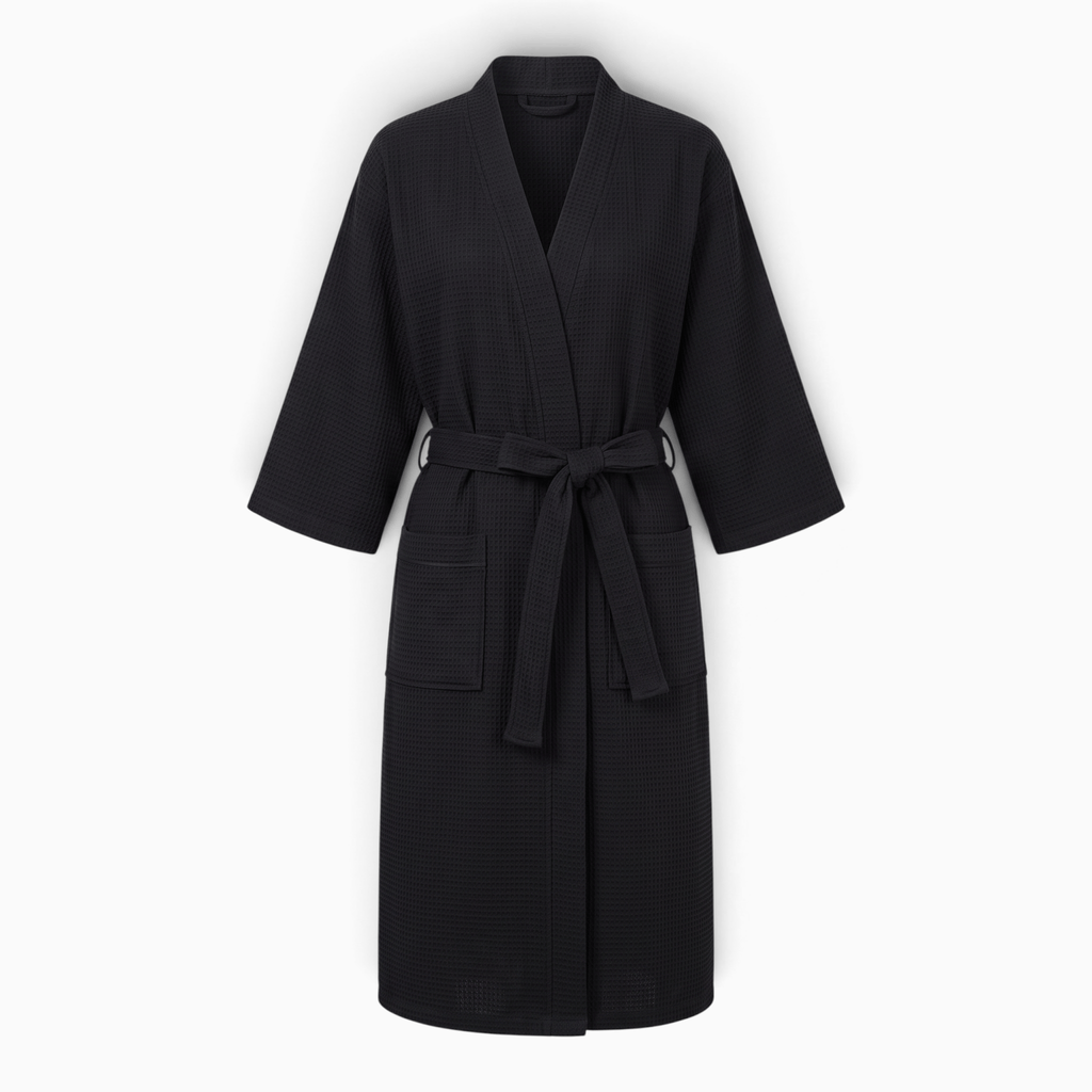 Le Prestige du Peignoir Peignoir de Bain Femme Gaufré