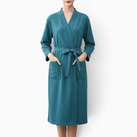 Le Prestige du Peignoir Peignoir de Bain Femme Gaufré