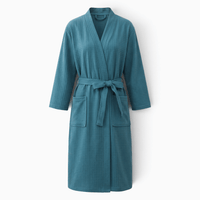 Le Prestige du Peignoir Peignoir de Bain Femme Gaufré