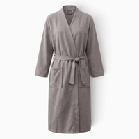 Le Prestige du Peignoir Peignoir de Bain Femme Gaufré