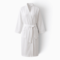Le Prestige du Peignoir Peignoir de Bain Femme Gaufré