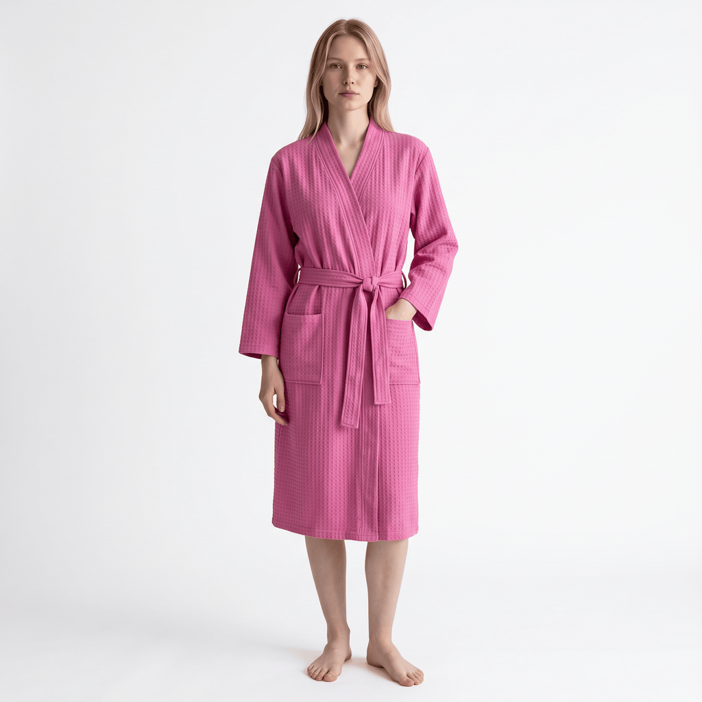 Le Prestige du Peignoir Peignoir de Bain Gaufré Femme