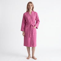 Le Prestige du Peignoir Peignoir de Bain Gaufré Femme