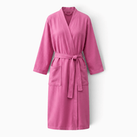 Le Prestige du Peignoir Peignoir de Bain Gaufré Femme
