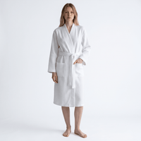 Le Prestige du Peignoir Peignoir de Bain Gaufré Femme