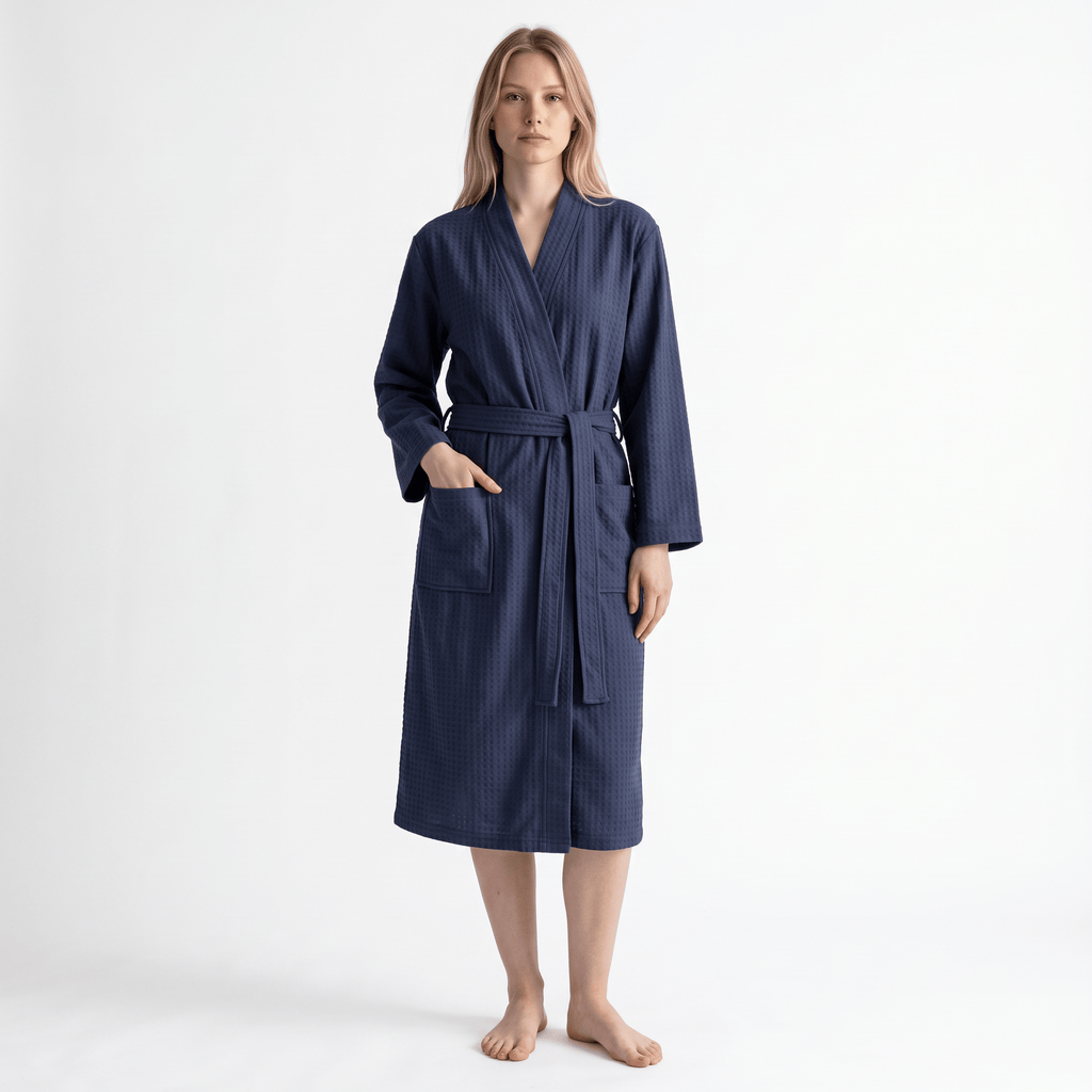 Le Prestige du Peignoir Peignoir de Bain Gaufré Femme