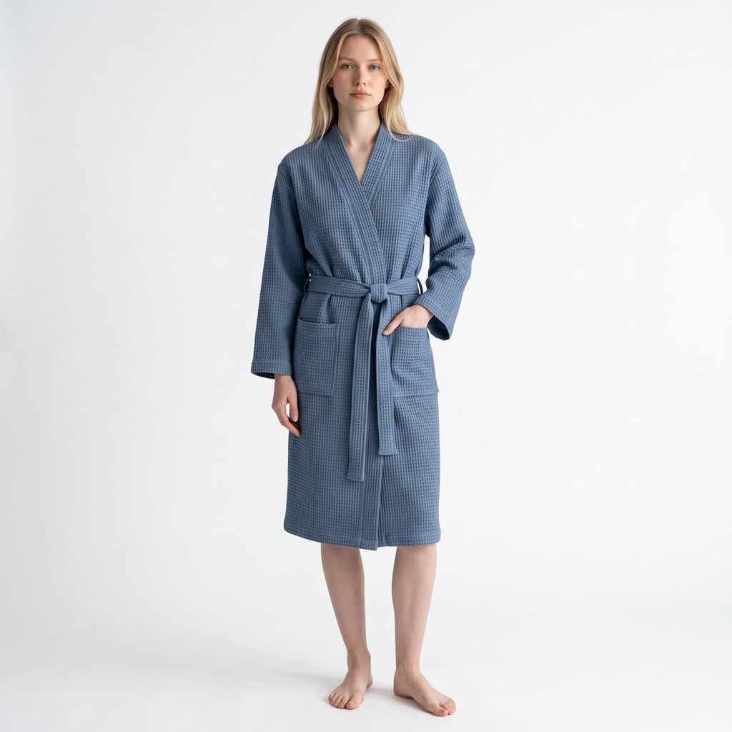 Le Prestige du Peignoir Peignoir de Bain Gaufré Femme