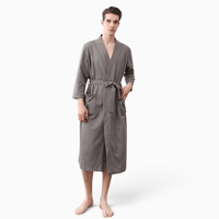 Le Prestige du Peignoir Peignoir de Bain Homme Gaufré