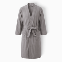 Le Prestige du Peignoir Peignoir de Bain Homme Gaufré