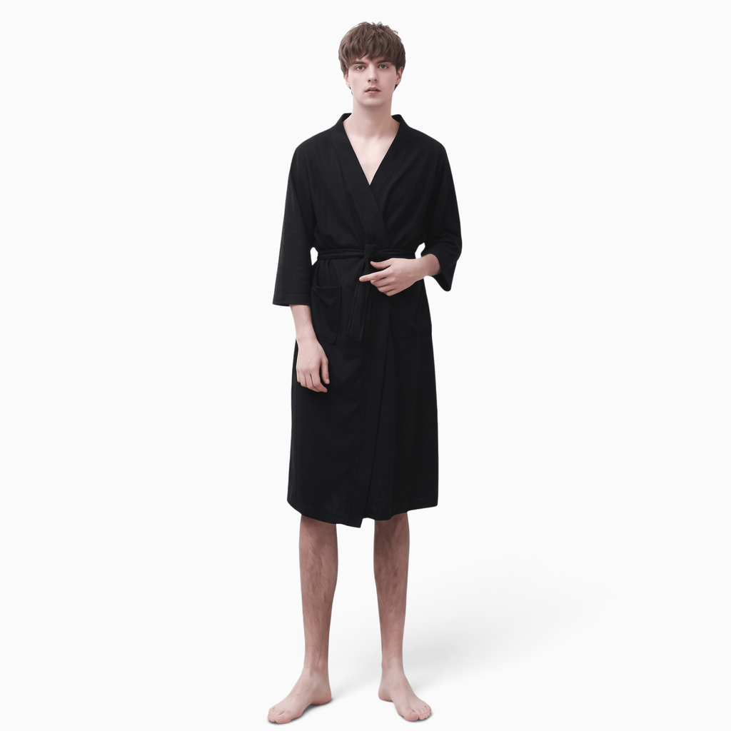 Le Prestige du Peignoir Peignoir de Bain Homme Gaufré