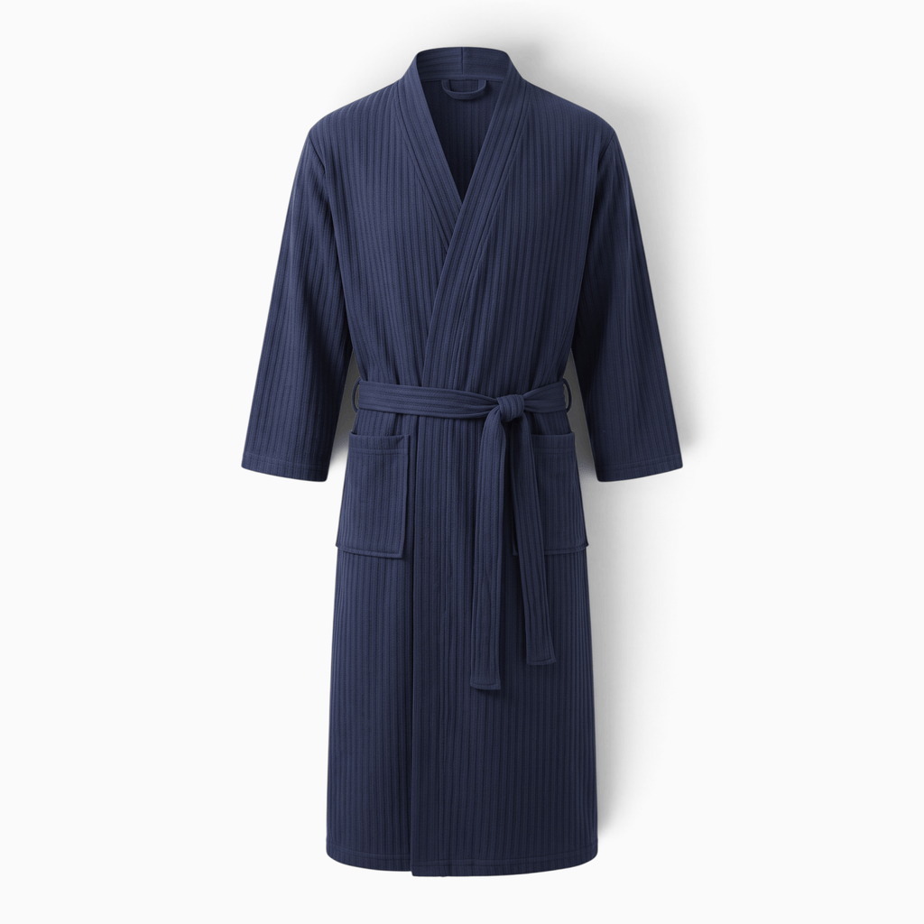 Le Prestige du Peignoir Peignoir de Bain Homme Gaufré