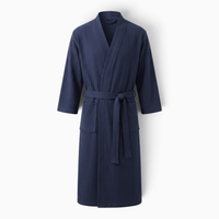 Le Prestige du Peignoir Peignoir de Bain Homme Gaufré