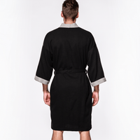 Le Prestige du Peignoir Peignoir de Bain Homme Gaufré Poches