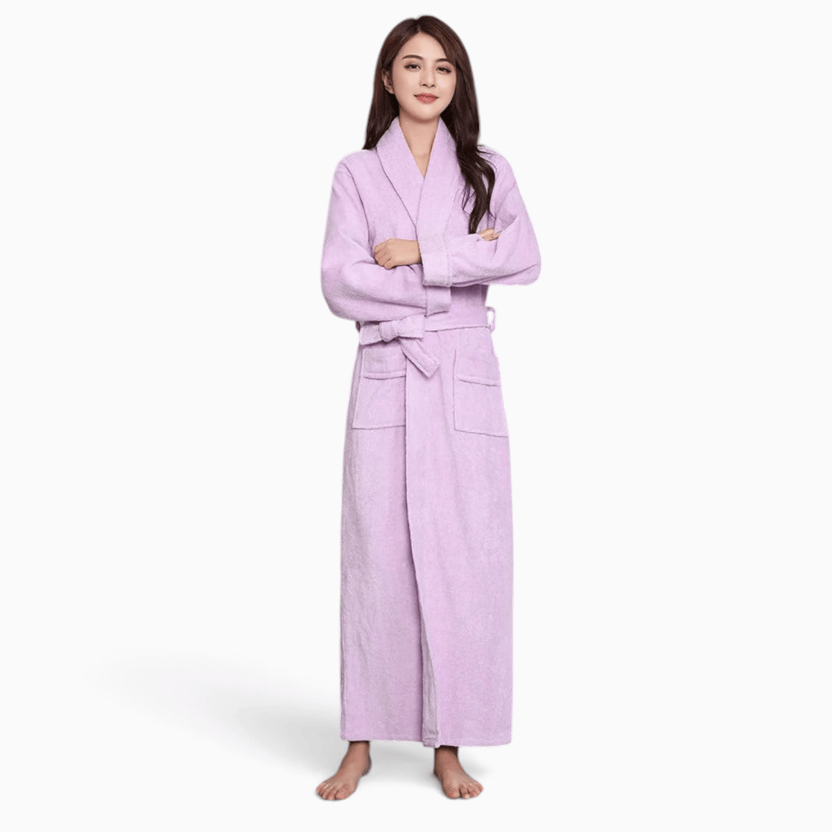Le Prestige du Peignoir Peignoir de Bain Uni Femme