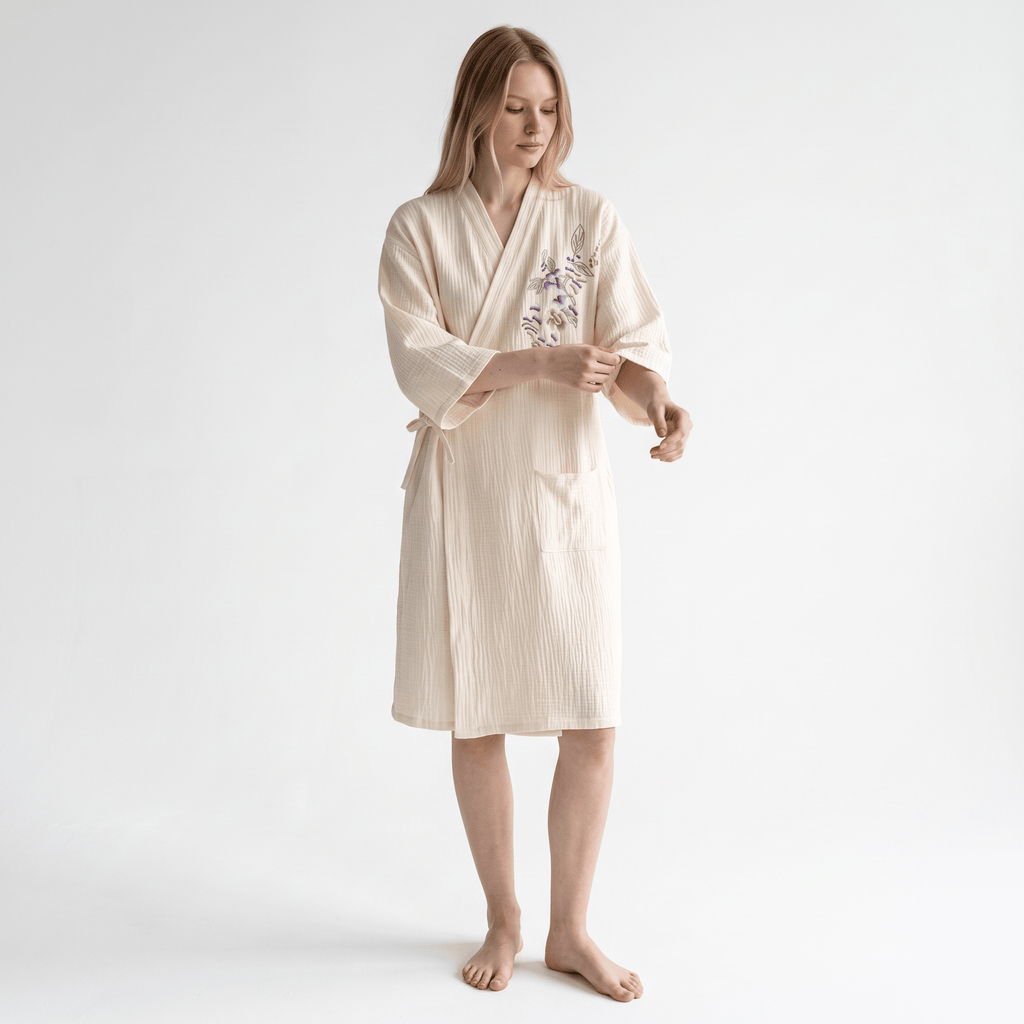 Le Prestige du Peignoir Peignoir Femme Léger
