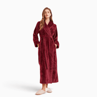 Le Prestige du Peignoir Peignoir Femme Long Uni