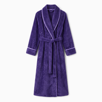 Le Prestige du Peignoir Peignoir Femme Long Uni