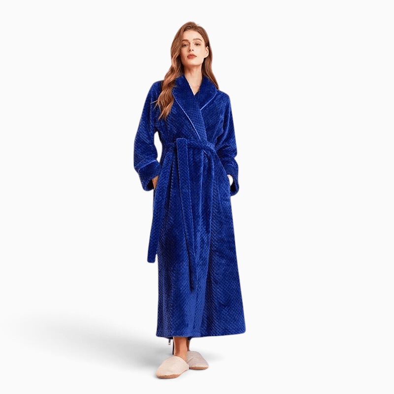Le Prestige du Peignoir Peignoir Femme Long Uni