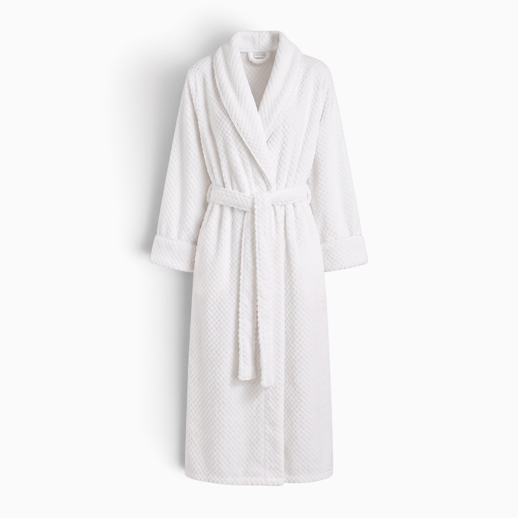 Le Prestige du Peignoir Peignoir Femme Long Uni