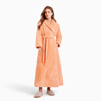 Le Prestige du Peignoir Peignoir Femme Long Uni
