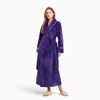 Le Prestige du Peignoir Peignoir Femme Long Uni