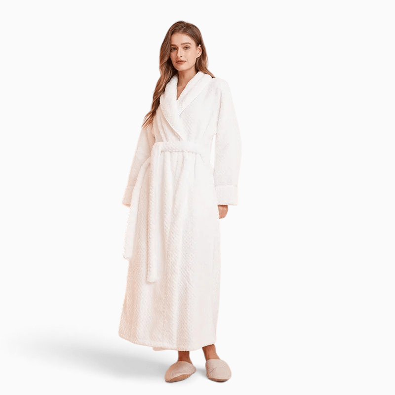 Le Prestige du Peignoir Peignoir Femme Long Uni