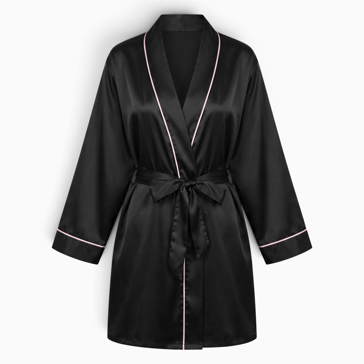 Le Prestige du Peignoir Peignoir Femme Satin Court Léger