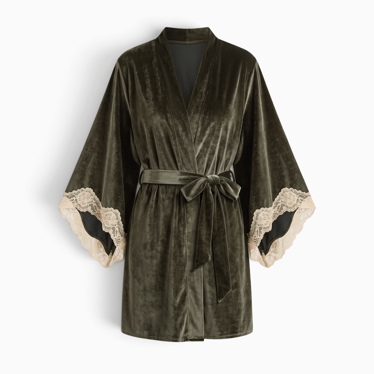 Le Prestige du Peignoir Peignoir Femme Velours Court
