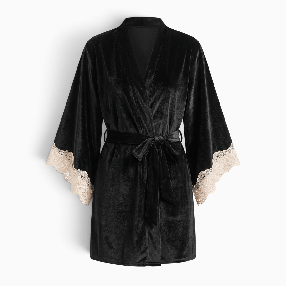 Le Prestige du Peignoir Peignoir Femme Velours Court